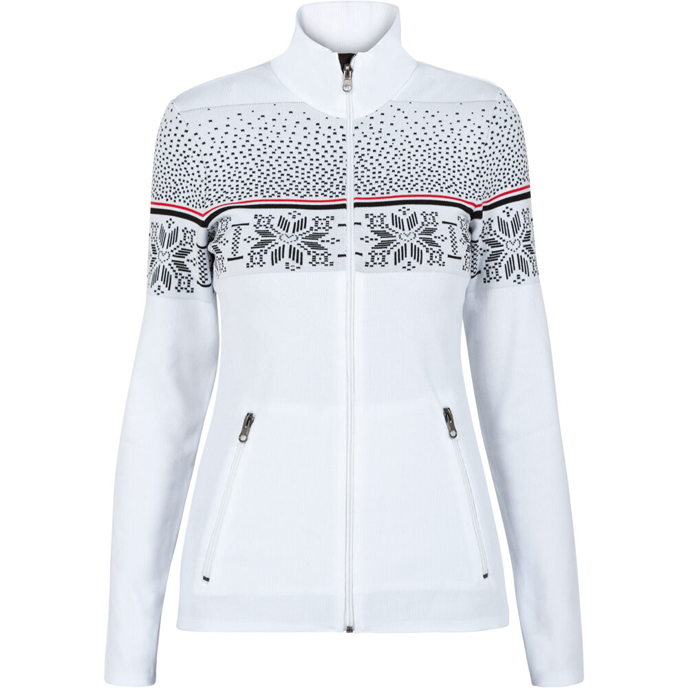 Lady full zip forro polar mujer Blanco (S)