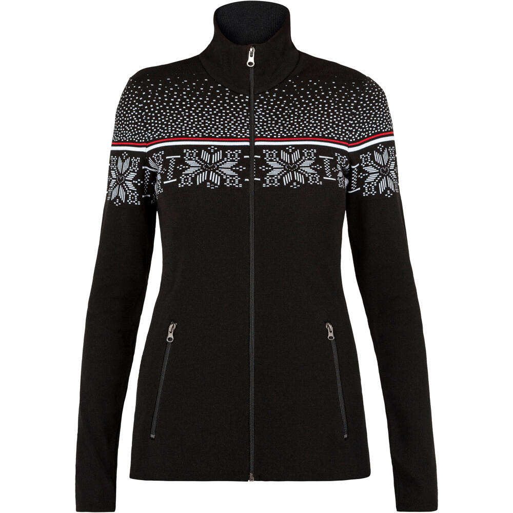 Lady full zip forro polar mujer Negro (L)