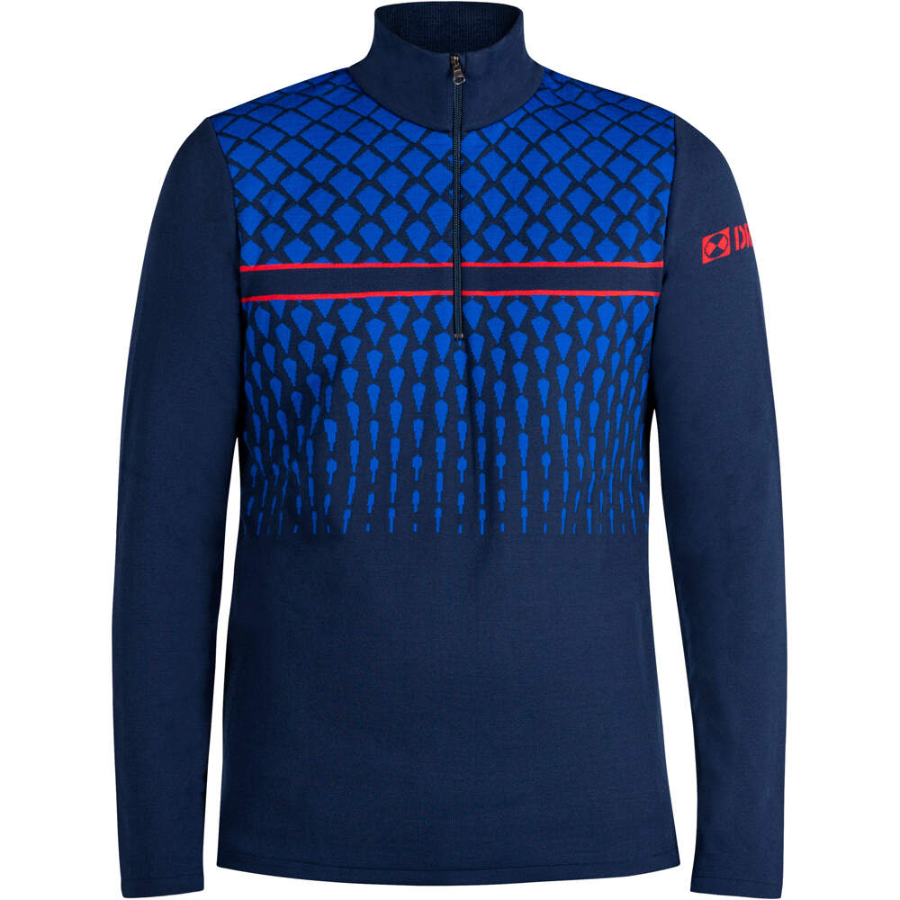 Man t-neck forro polar hombre Azul (L)
