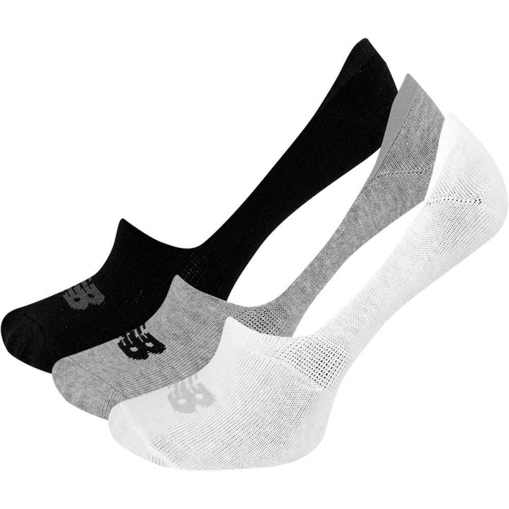 New Balance calcetines deportivos Performance Cotton Unseen Liner Socks 3 Pair vista frontal