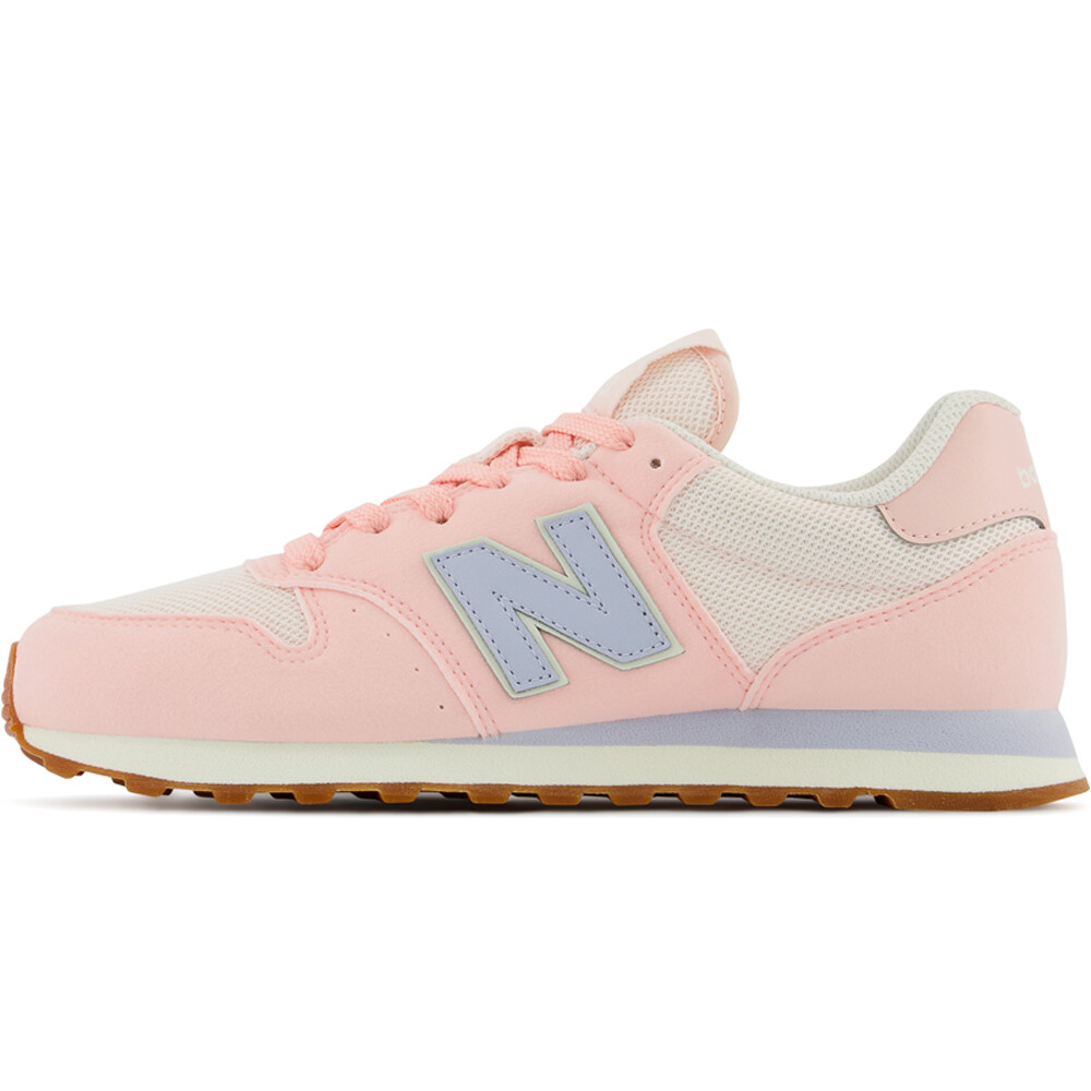 New Balance zapatilla moda mujer 500v1 Beach Cruiser lateral interior