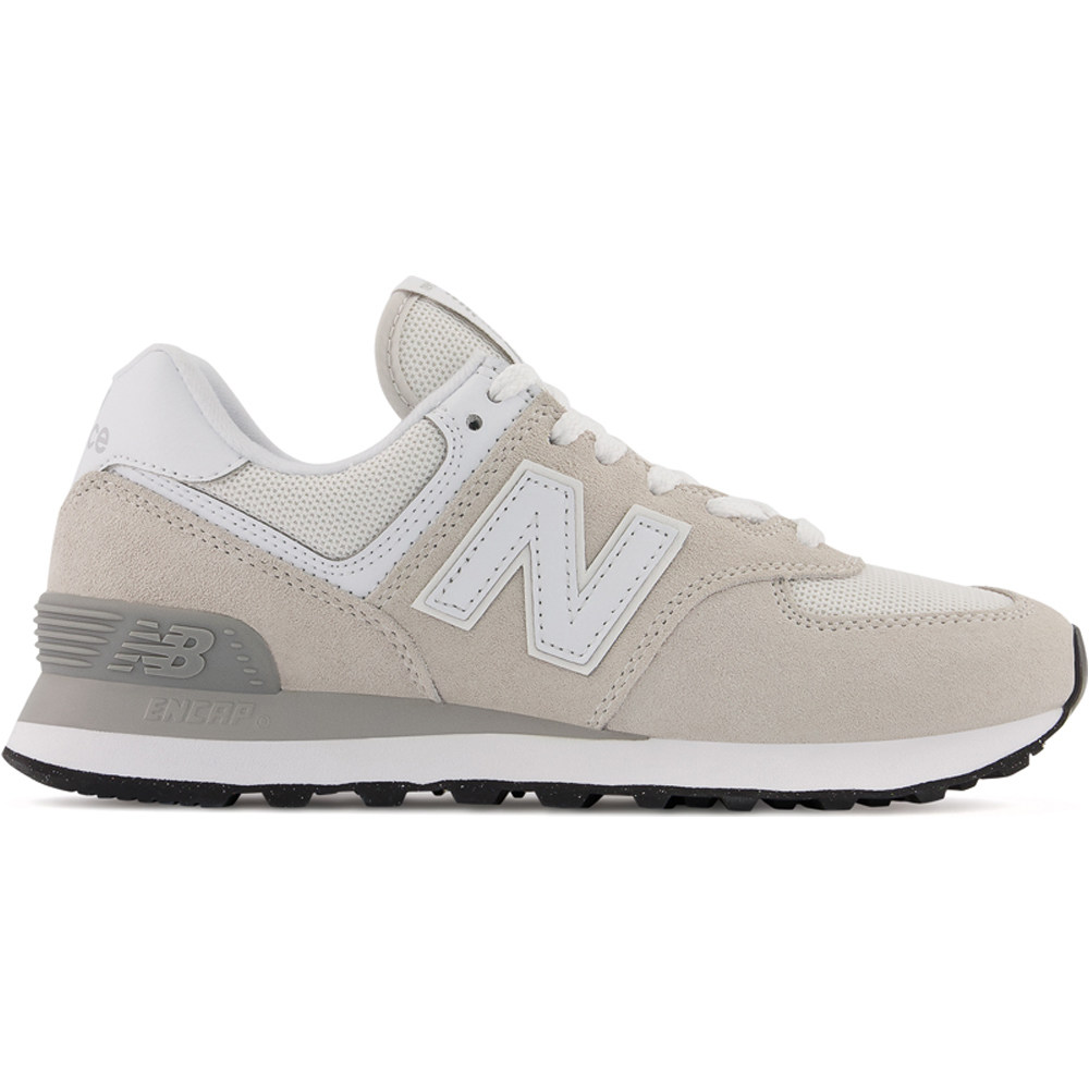 New Balance zapatilla moda mujer 574v2 Evergreen lateral exterior