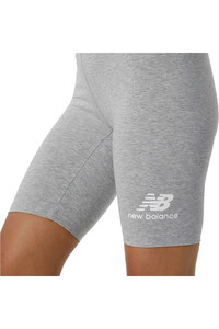 New Balance bermuda mujer NB Essentials Stacked Fitted Short vista trasera