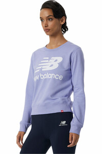 New Balance sudadera mujer NB Essentials Crew Fleece vista frontal