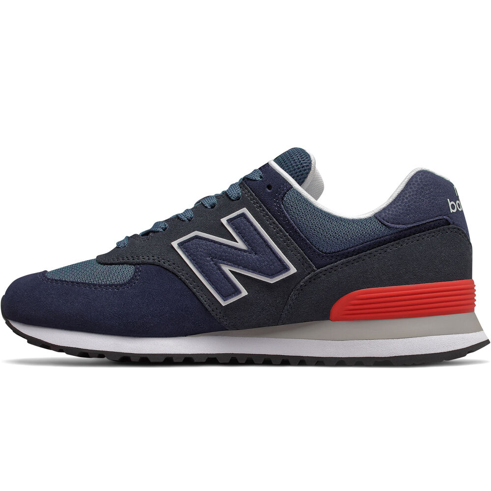 New Balance zapatilla moda hombre ML574 lateral interior