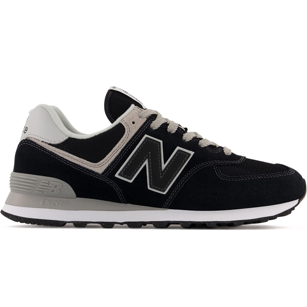 Zapatilla moda hombre Negro (40)
