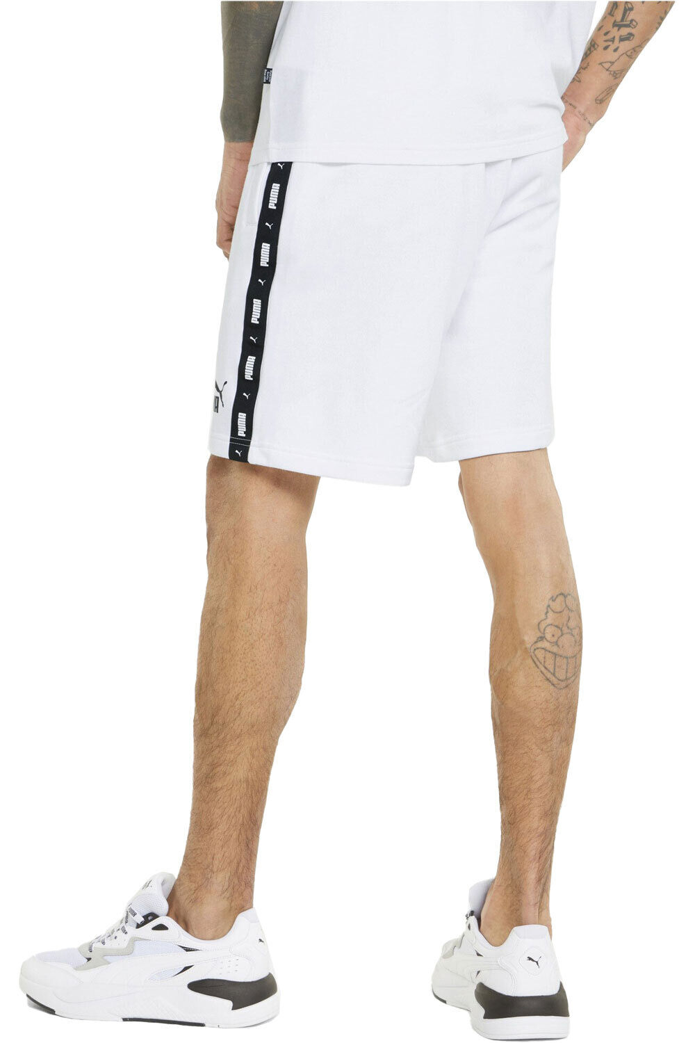 Puma bermudas hombre ESS+ Tape Shorts 9 vista trasera