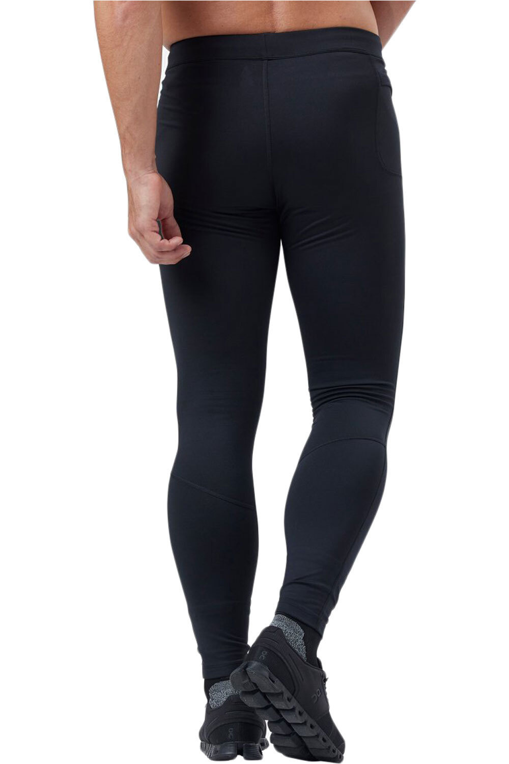 Odlo malla larga running hombre TIGHTS ESSENTIAL WARM vista trasera