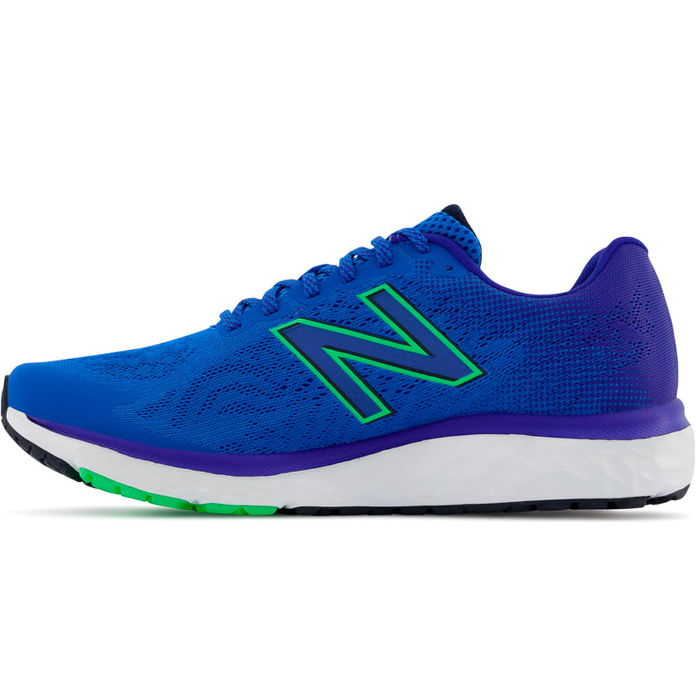 New Balance zapatilla running hombre Fresh Foam 680v7 lateral interior