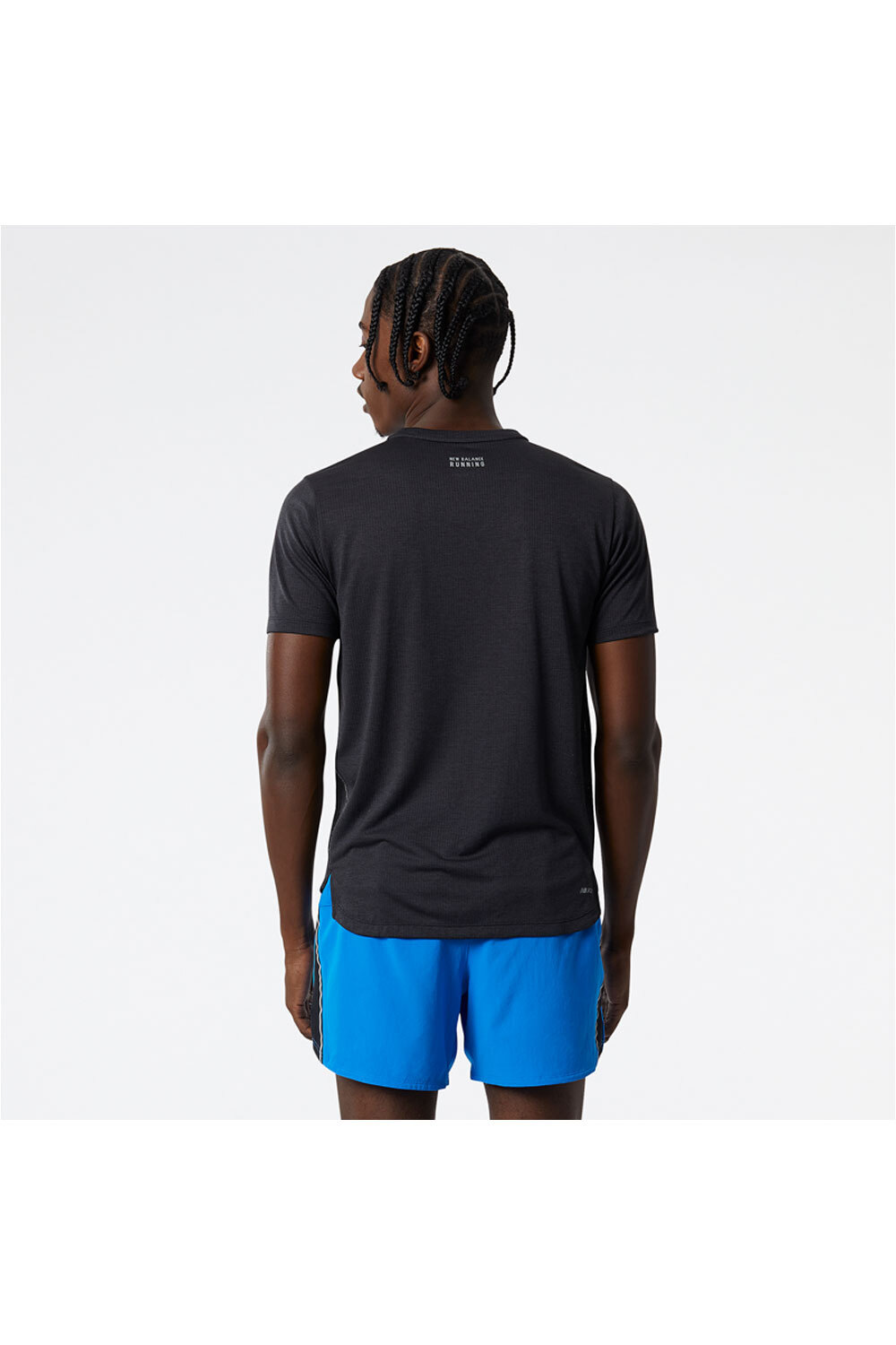 New Balance camiseta técnica manga corta hombre Impact Run Short Sleeve vista trasera