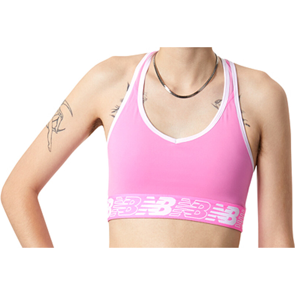 New Balance body running mujer NB Pace Bra 3.0 vista detalle