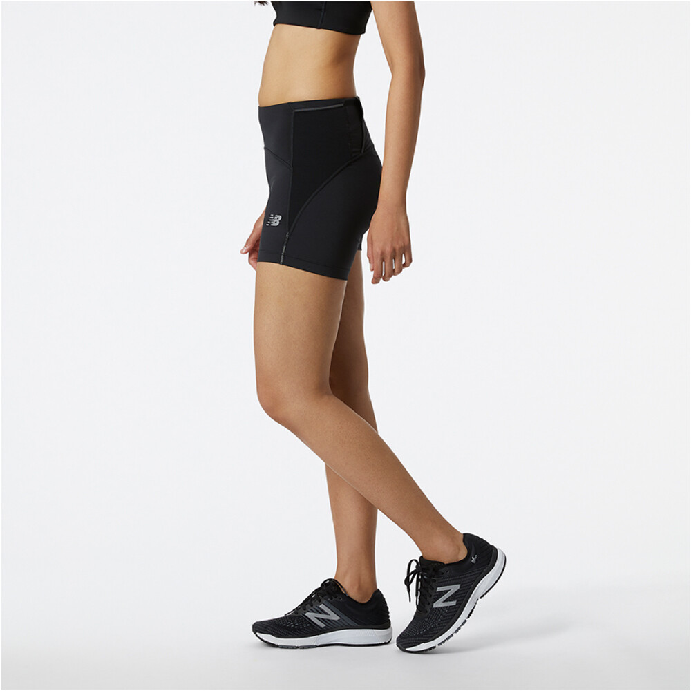 New Balance malla larga running mujer Impact Run Fitted Short 05