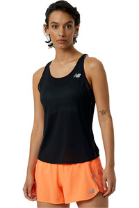 New Balance camiseta técnica tirantes mujer Impact Run Tank vista frontal