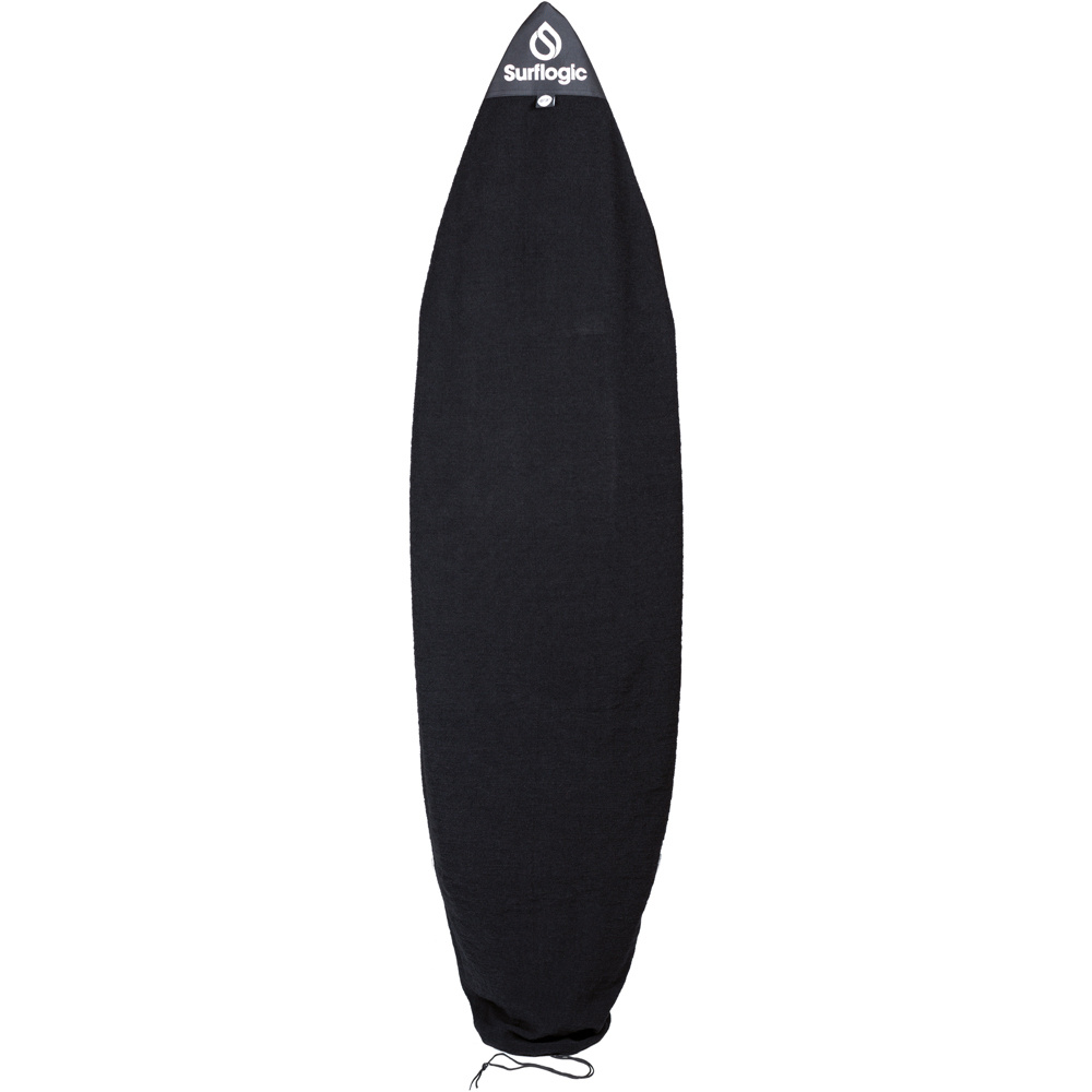Stretch shortboard cover 60 fundas tablas de surf Negro (UNICA)