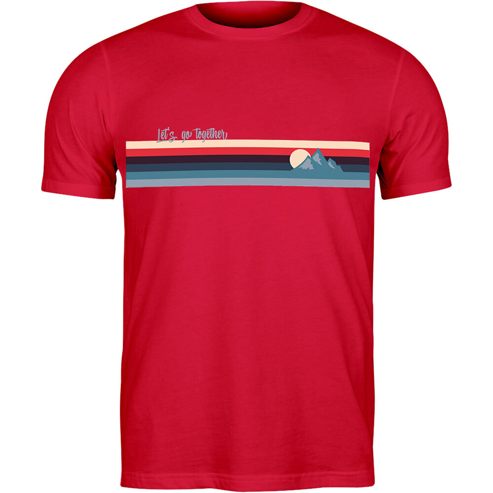 Izas camiseta montaña manga corta hombre ABELLA M vista frontal