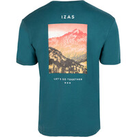 Izas camiseta montaña manga corta hombre APIES vista trasera