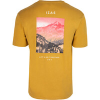 Izas camiseta montaña manga corta hombre APIES vista trasera