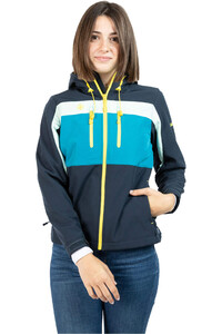 Izas chaqueta softshell mujer HERBA vista frontal