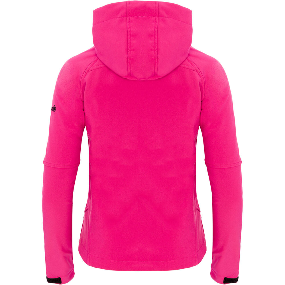 Izas chaqueta softshell mujer HAITI W vista trasera