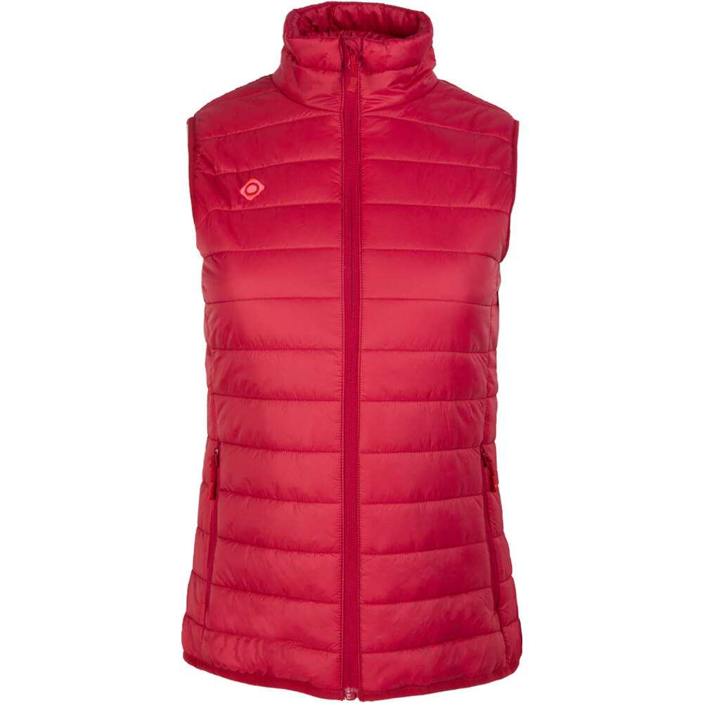 Izas chaleco outdoor mujer NIS W vista detalle