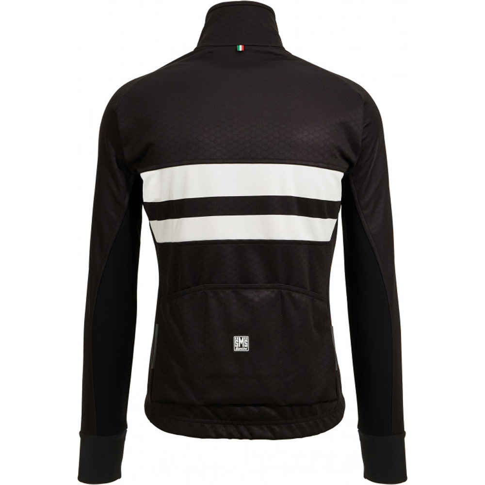 Santini cortavientos ciclismo hombre COLORE HALO - JACKET vista trasera