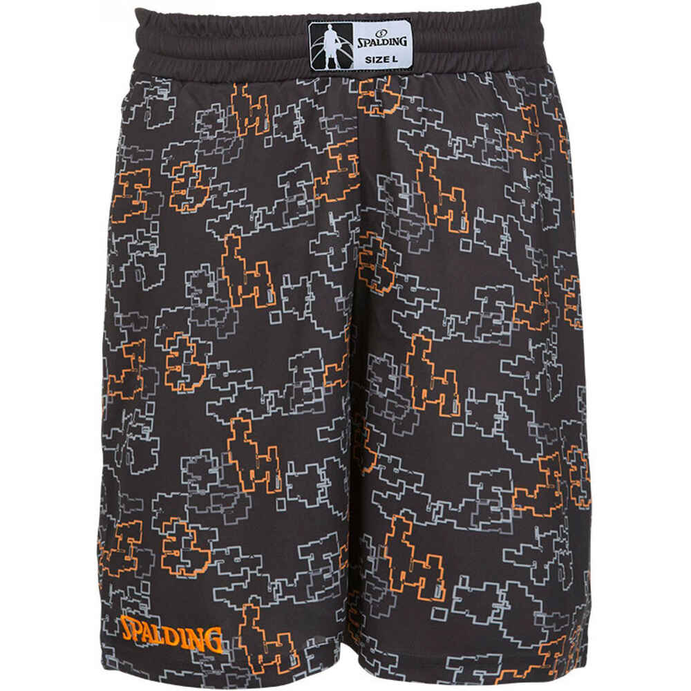 Street pantalón baloncesto Negro (XXL)