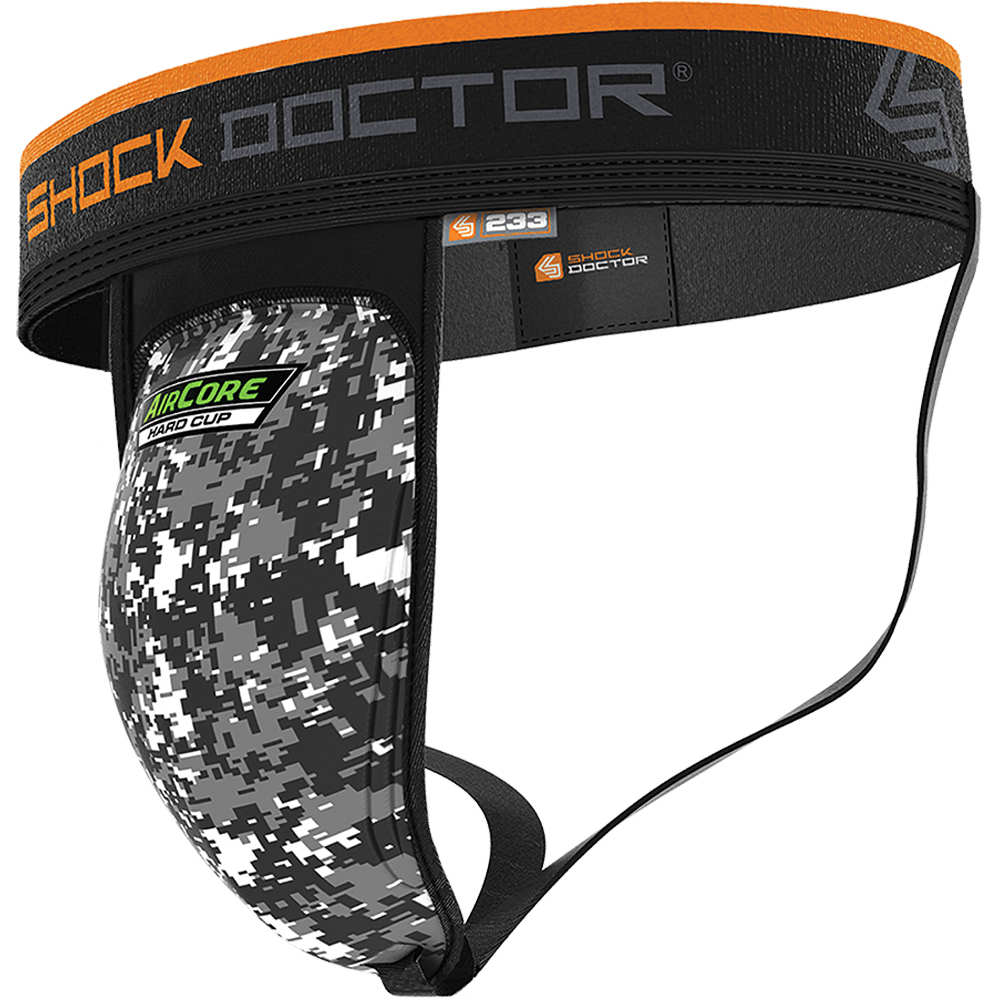 Shock Doctor coquilla AirCore Hard Cup Supporter vista frontal