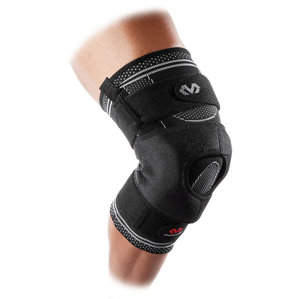 Mcdavid rodillera Elite Engineered Elastic Knee Brace With Dual Wrap And Hinge vista frontal