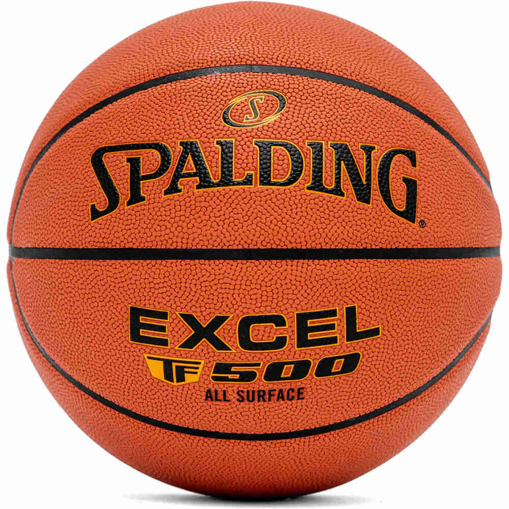 Spalding balón baloncesto Excel TF-500 Sz7 Composite Basketball vista frontal