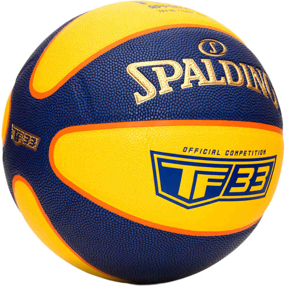 Spalding balón baloncesto TF-33 Gold 2021 Sz6 Composite Basketball 02