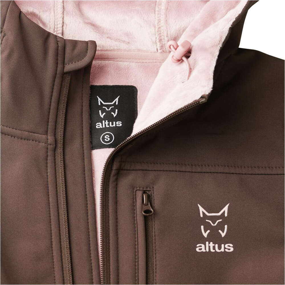 Altus chaqueta softshell mujer DECAN W H30 vista detalle