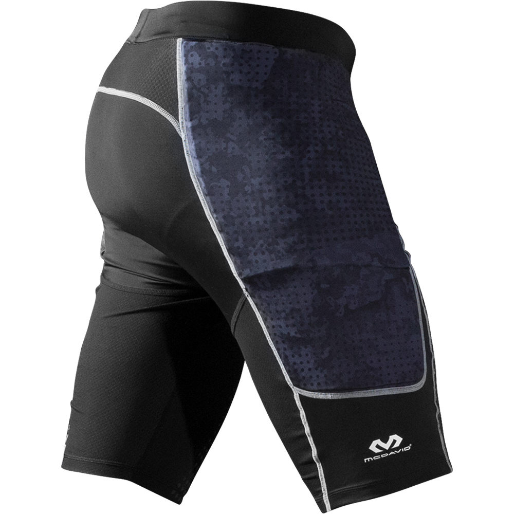 Hex pantalón corto portero Negro (XL)