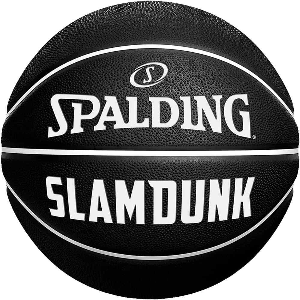 Spalding balón baloncesto Slam Dunk Sz5 Rubber Basketball vista frontal