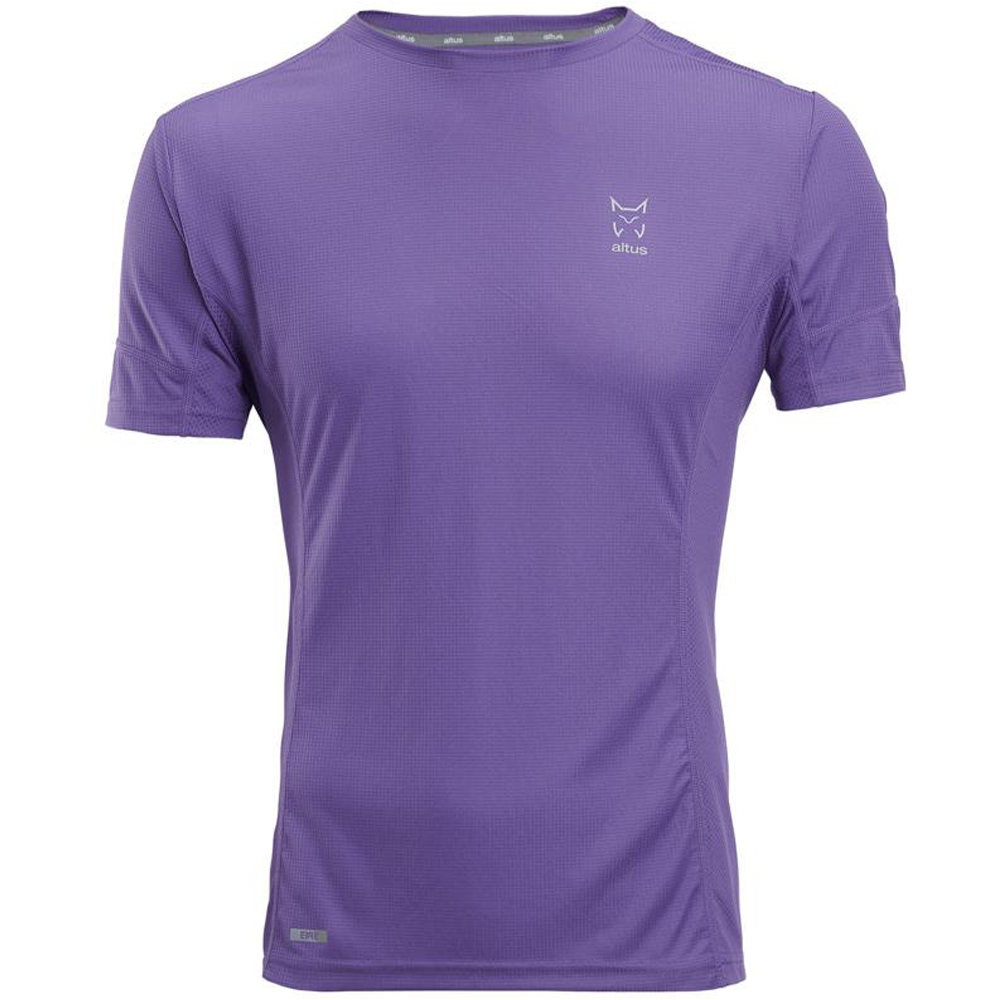 Eire camiseta montaña manga corta hombre Morado (XL)