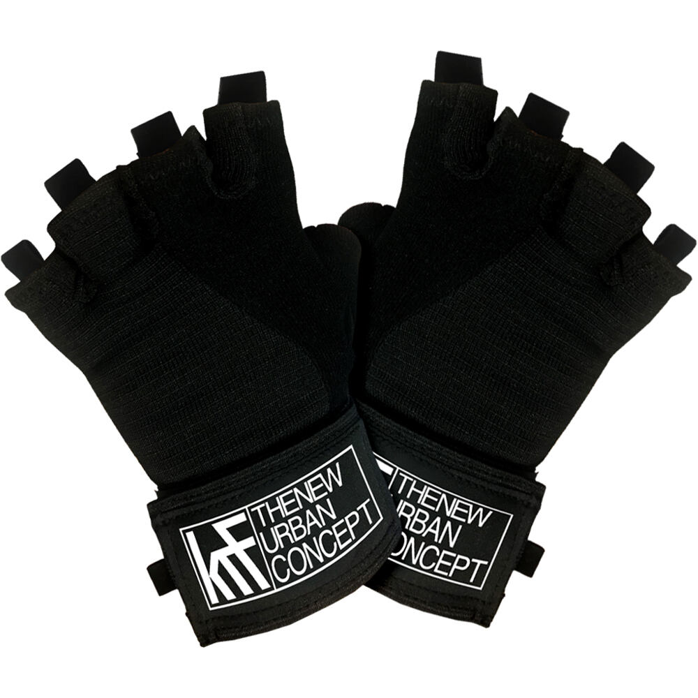 Prot 01 guante c/muequera sr new muñequera skate (M)