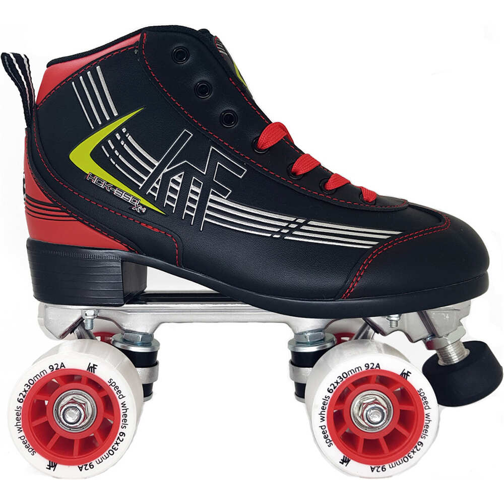 Roller hck-350 pro patines 4 ruedas Negro (36)