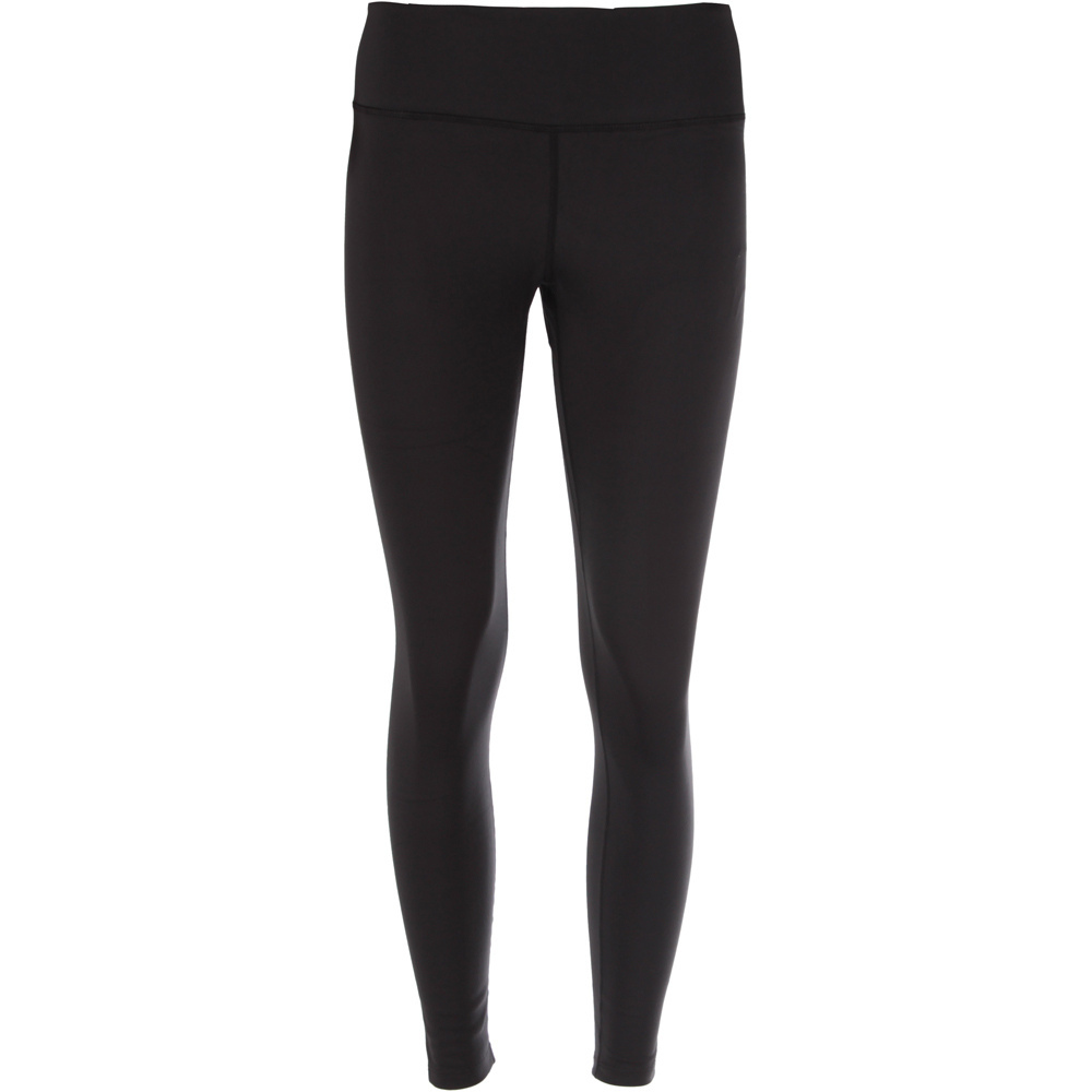 L-warm malla larga running mujer Negro (XL)