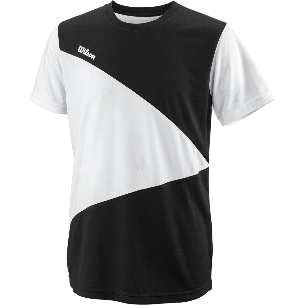 Wilson camiseta tenis manga corta niño TEAM II TRIANGLE CREW B vista frontal