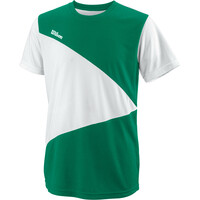 Wilson camiseta tenis manga corta niño TEAM II TRIANGLE CREW B vista frontal