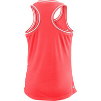 Wilson camiseta tenis manga corta niño TEAM II TANK G vista trasera