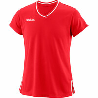Wilson camiseta tenis manga corta niño TEAM II V-NECK G vista frontal