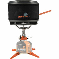 Jetboil varios menaje 1.5L Ceramic FluxRing Cook Pot Carbon vista frontal