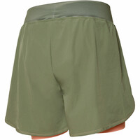 Rh+ culotte corto mujer Trail W Short vista trasera