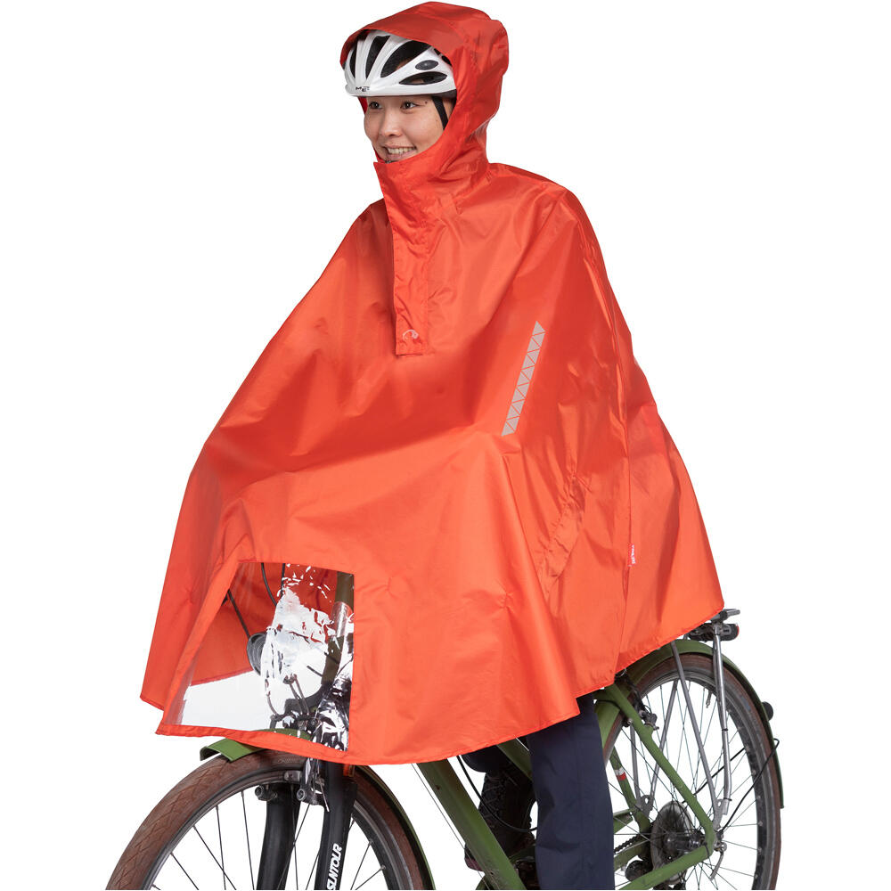 Tatonka chaqueta impermeable ciclismo hombre BIKE PONCHO vista frontal