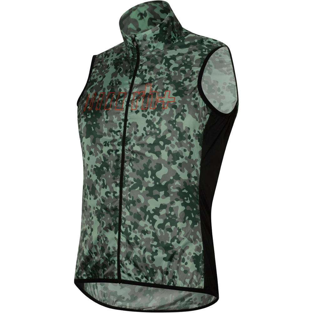 Rh+ chaleco ciclismo cortavientos Emergency Pocket Vest vista frontal