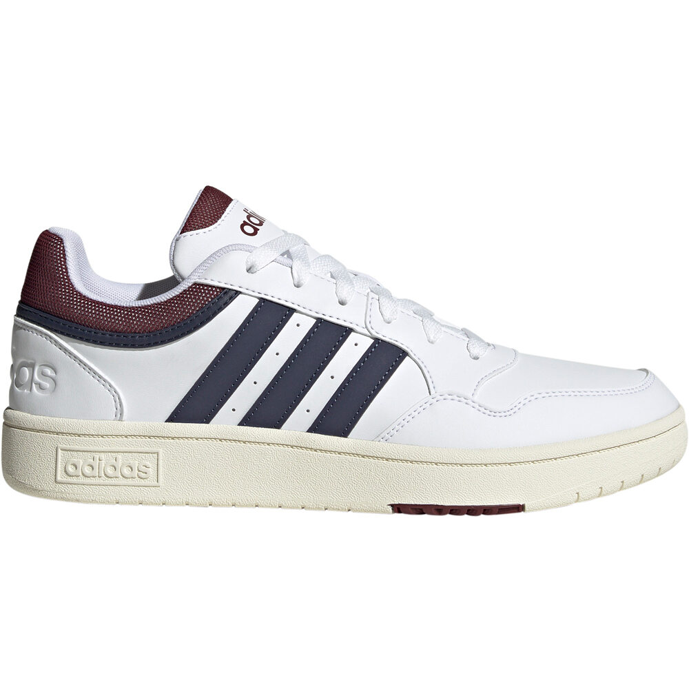 adidas zapatilla moda hombre Hoops 3.0 Low Classic Vintage lateral exterior