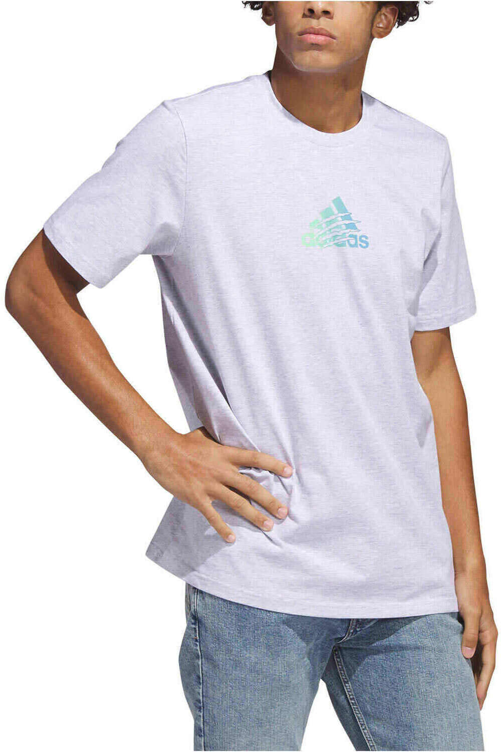 adidas camiseta manga corta hombre Power Logo Graphic vista frontal