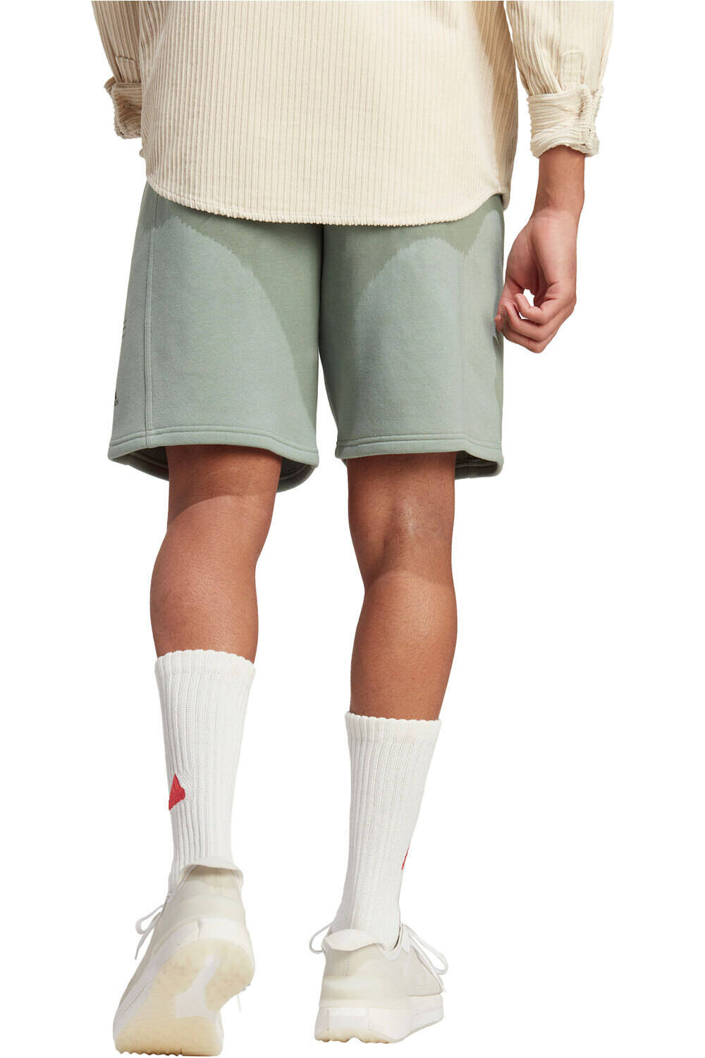 adidas bermudas hombre City Escape vista trasera