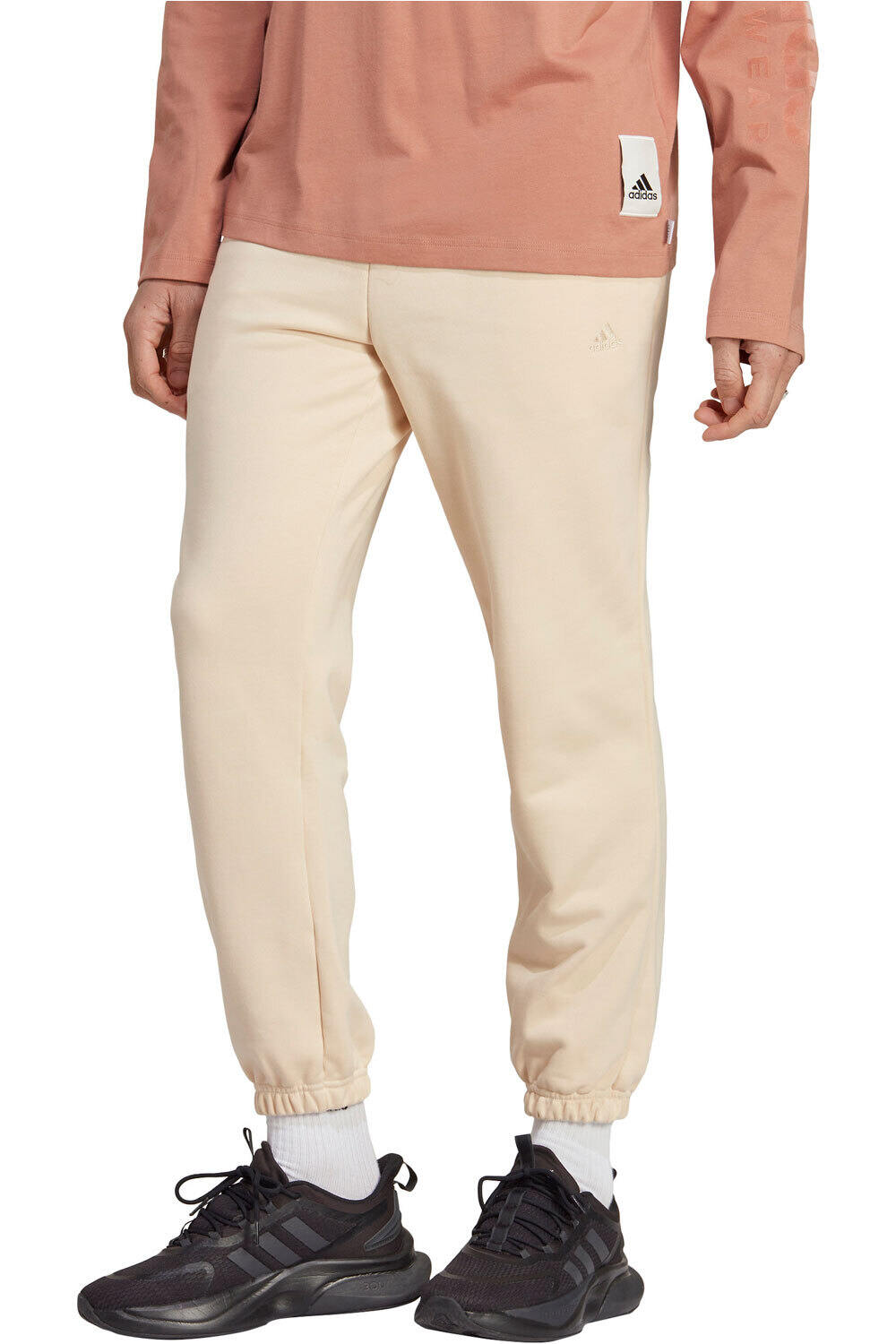 All szn french terry pantalón hombre Beige (XL)