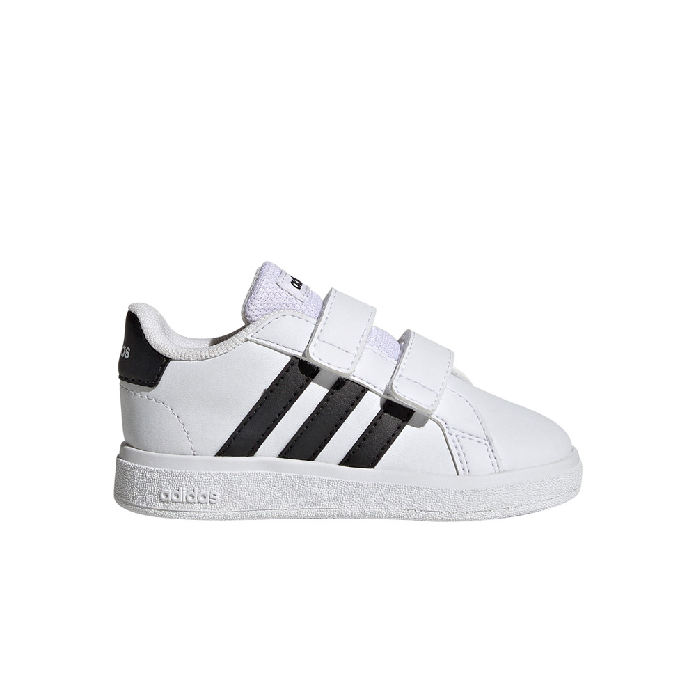 adidas zapatilla multideporte bebe Grand Court Lifestyle Hook and Loop lateral exterior